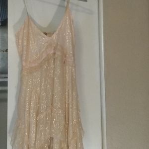 Beautiful sparkling glitter dress